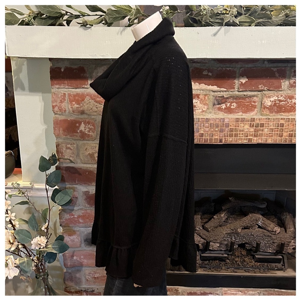 NWOT Maeve Addie Ruffled Hacci Pullover - Picture 6 of 8